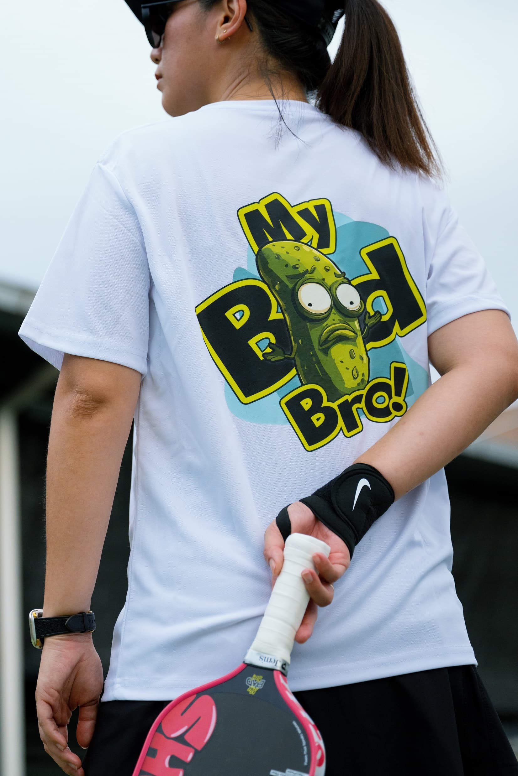 Pickleball paddle photography