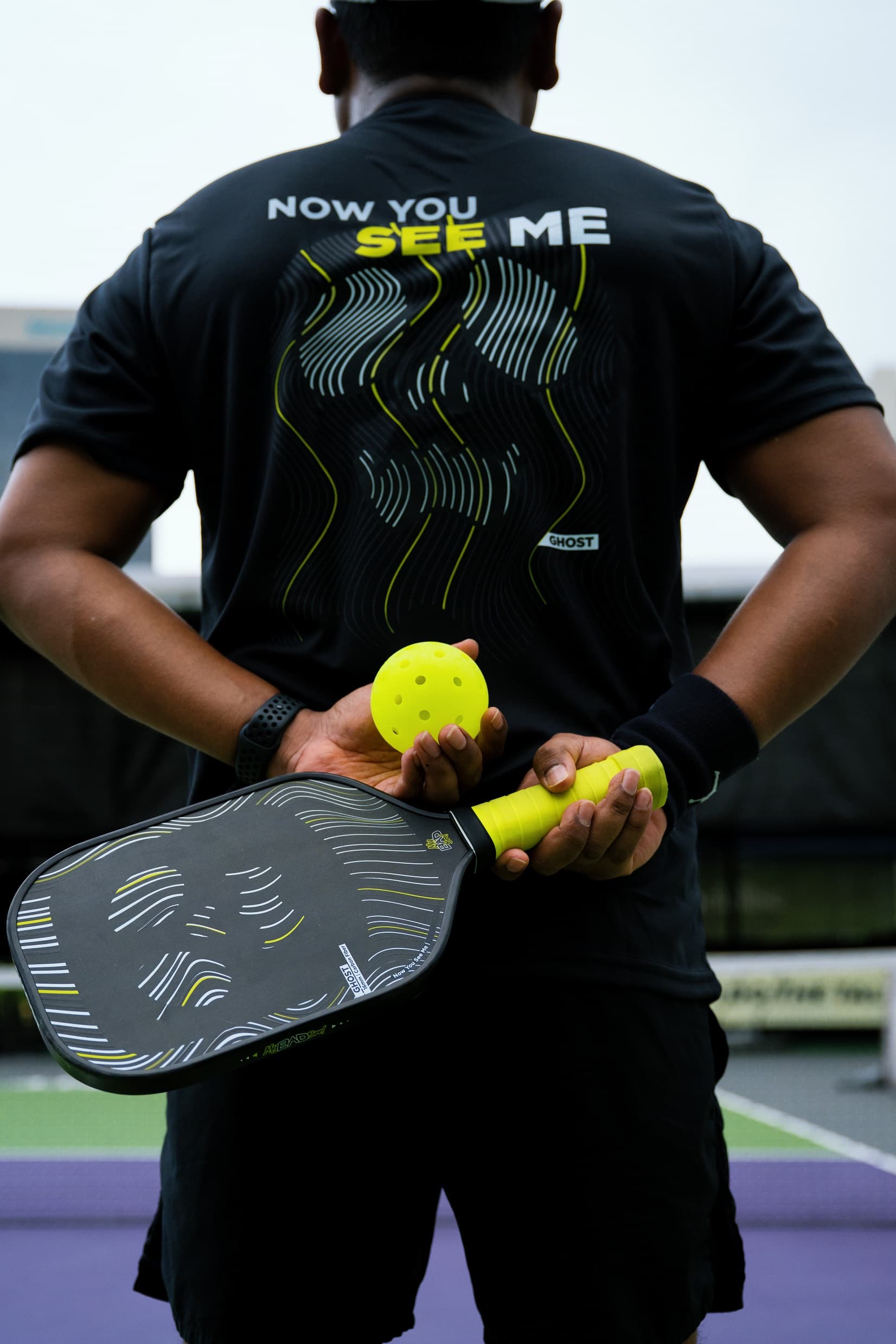 Pickleball paddle photography