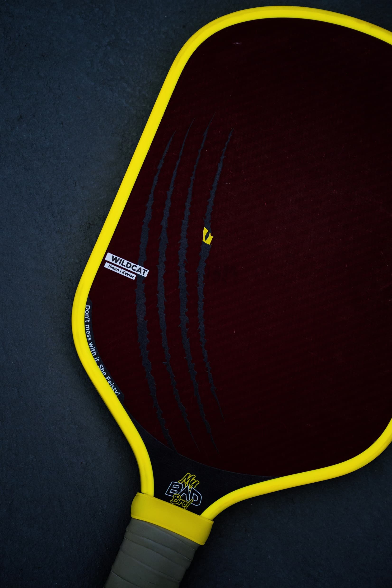 Pickleball paddle photography