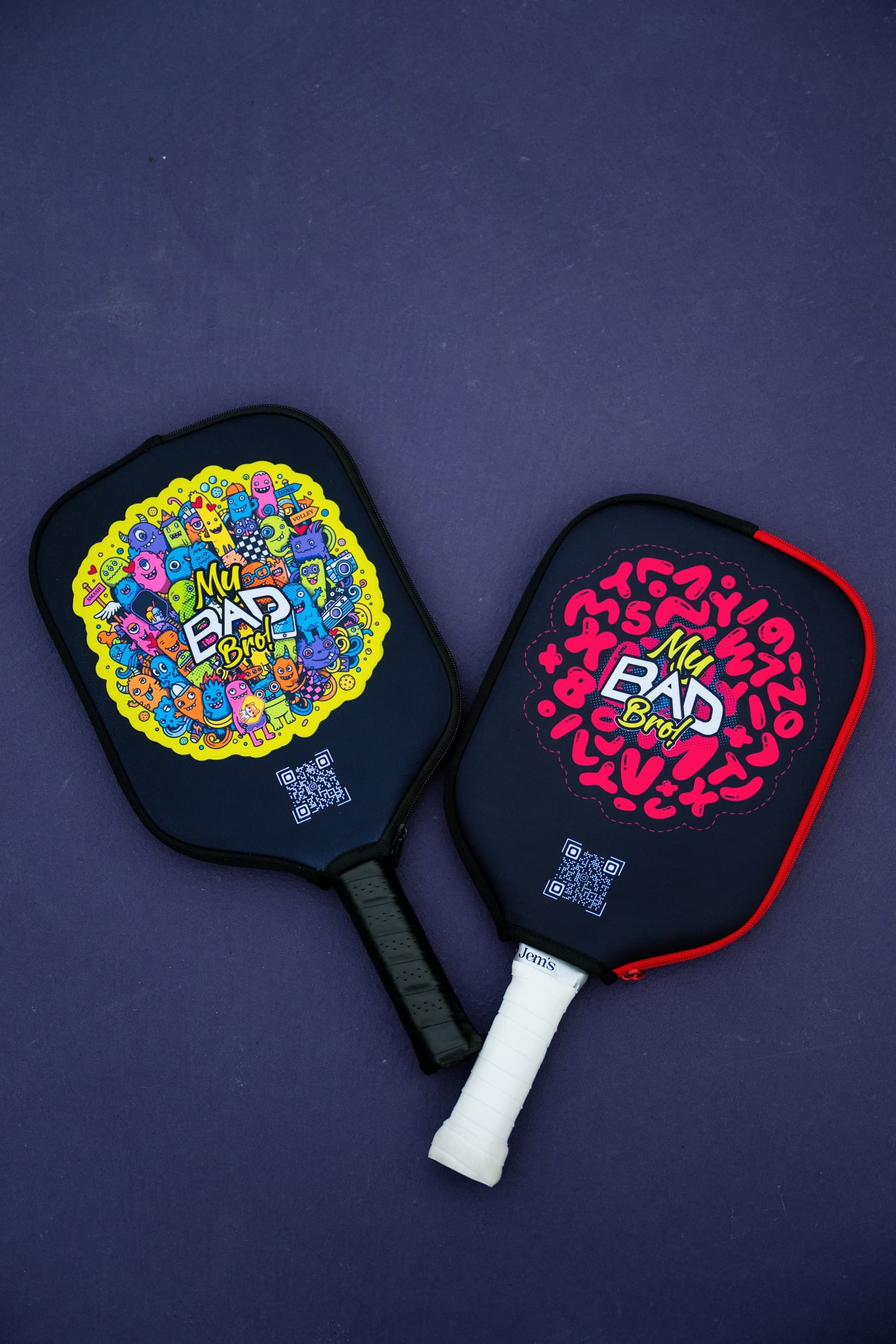 Pickleball paddle photography
