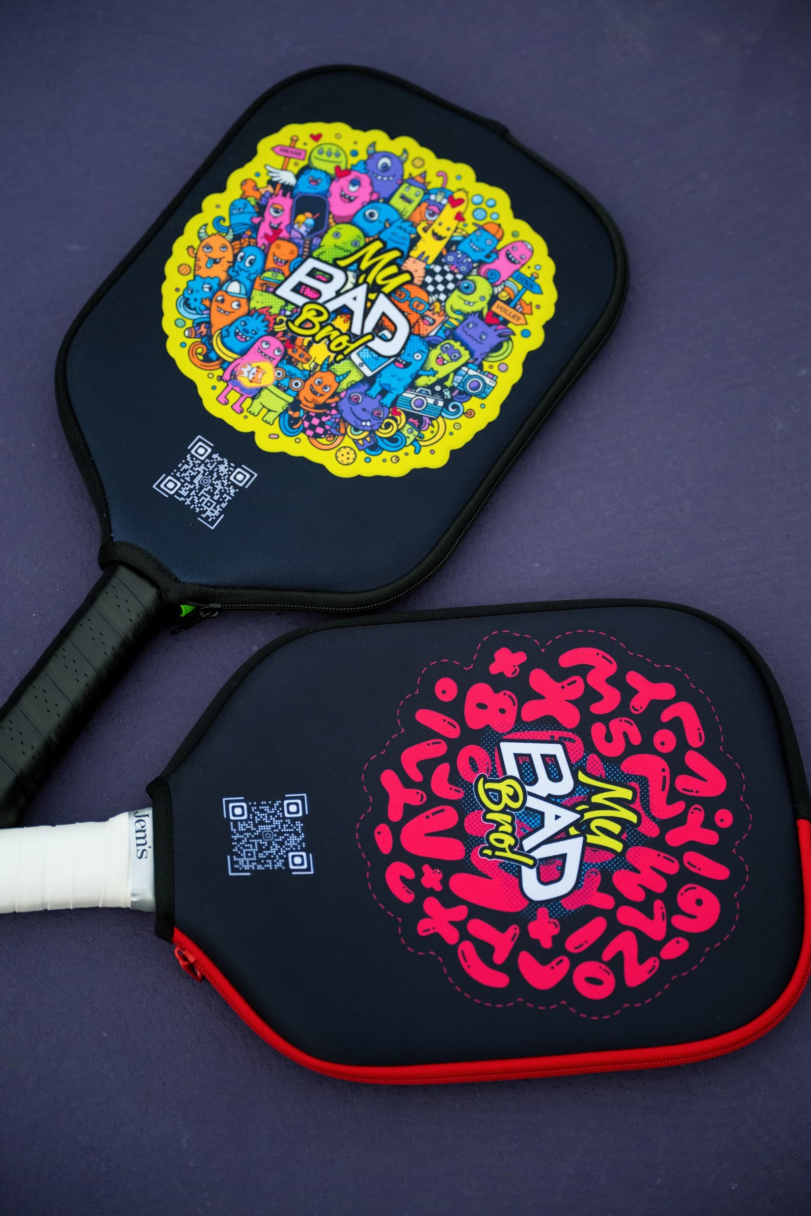 Pickleball paddle photography