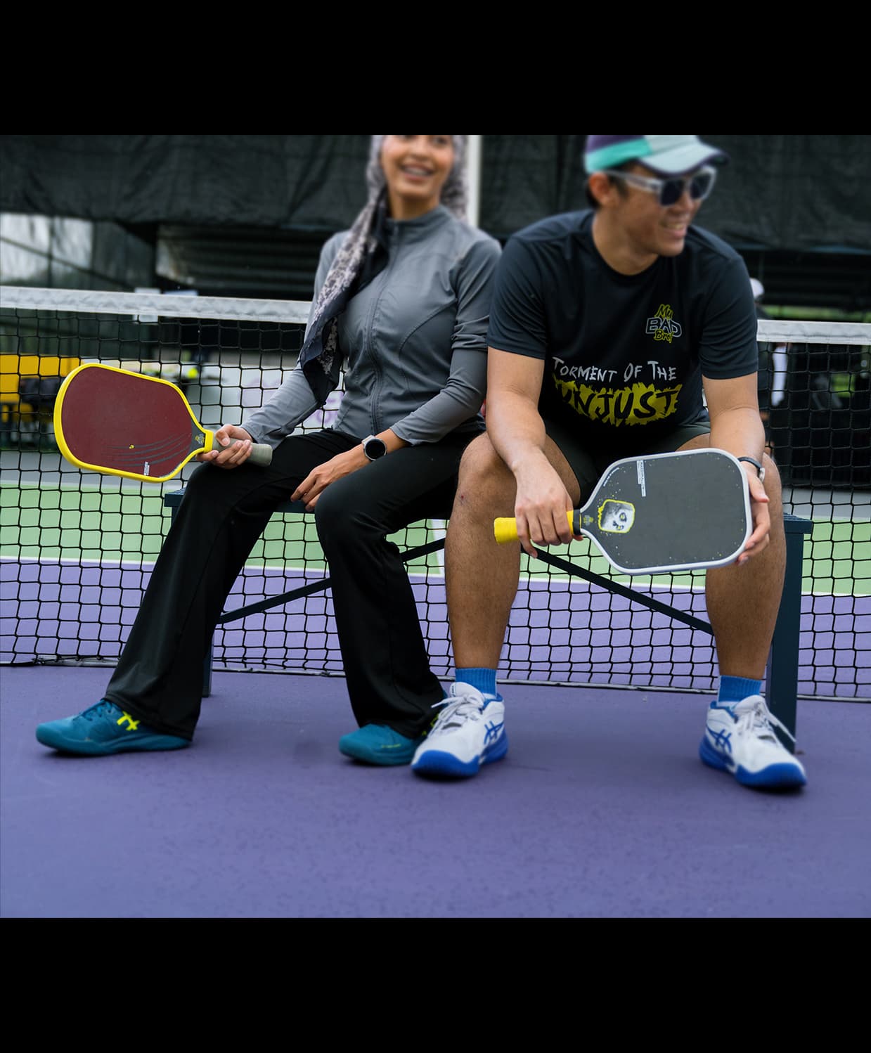 Pickleball paddle photography