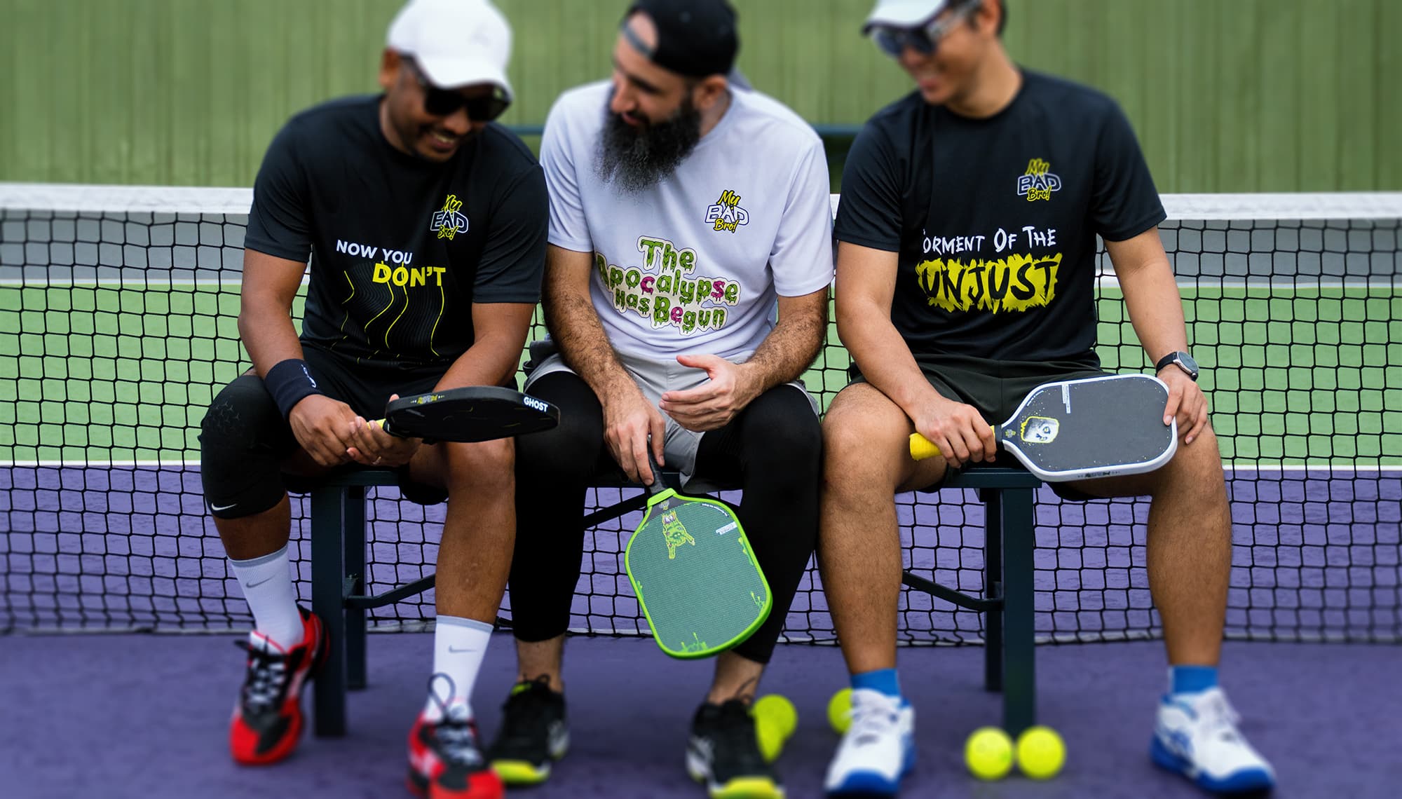 Pickleball paddle photography